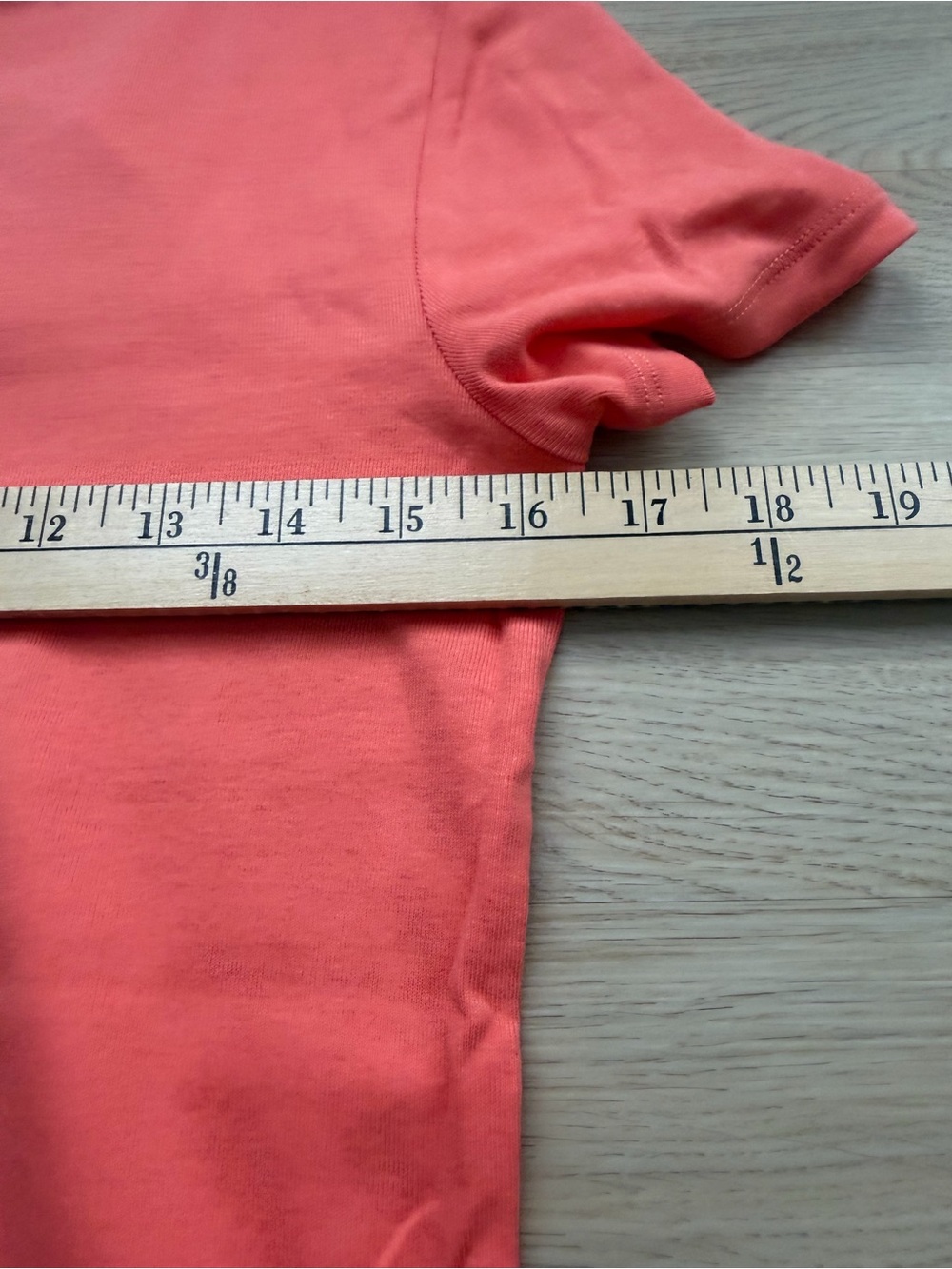 Rafaella Women’s Top Size XS Orange/Coral Short Sleeve With Embellishment - Picture 5 of 6